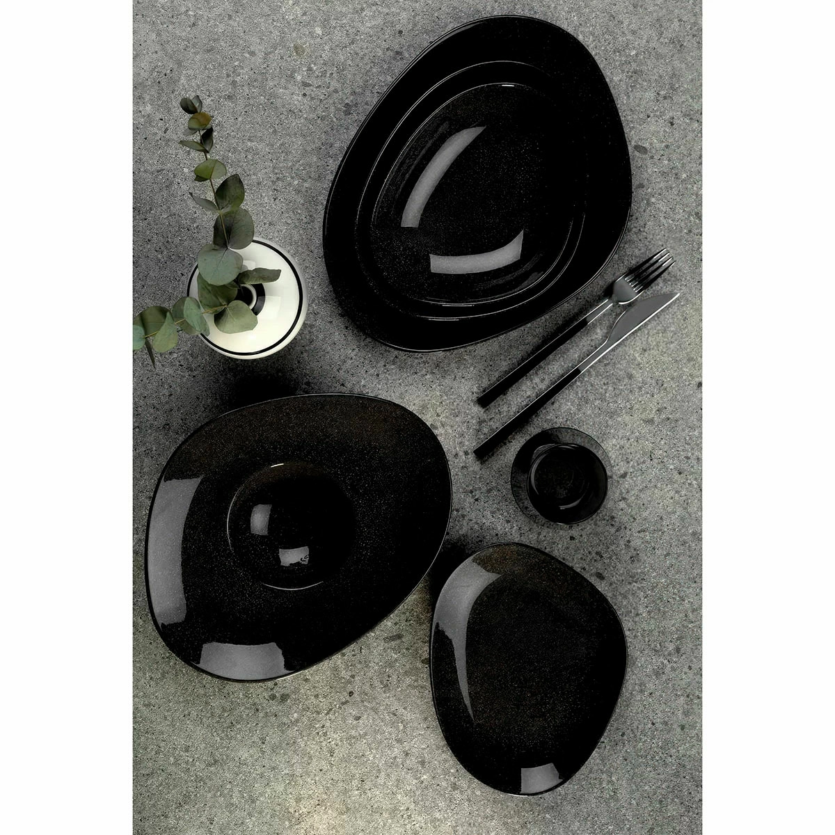 Тарелка для пасты Kutahya Galaxy, бежевый фото 2