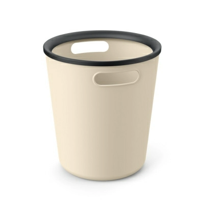 Корзина для мусора Hausmann Folk 10л, цвет бежевый