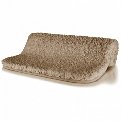 Полноразмерное изображение Коврик для ванной 70x120см Spirella LAMB, бежевый