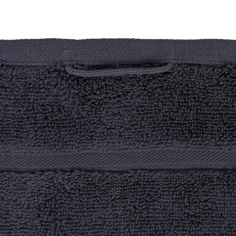 4 Полотенце махровое Pappel Cirrus/S 70x140, антрацит фото 2