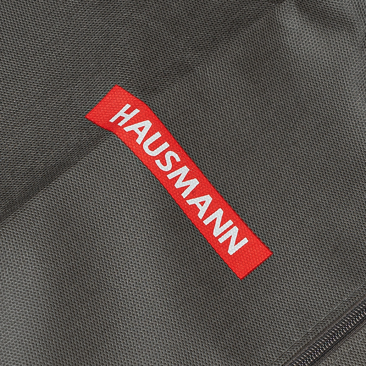 Чехол для одежды объемный Hausmann с овальным окном ПВХ и ручками 60x140x10, цвет серый фото 2