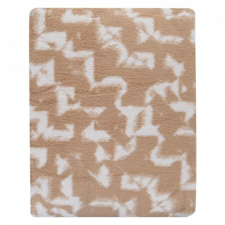 Плед 200x220см Pappel Cotton, бежевый фото 2