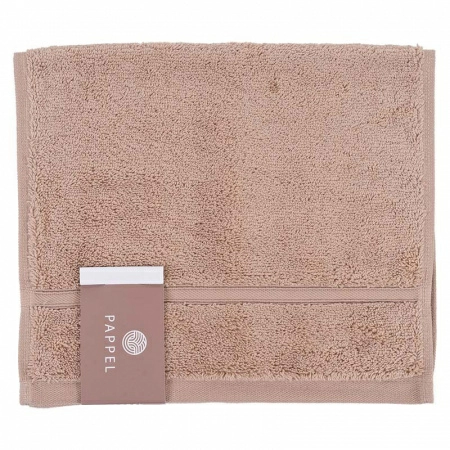 2 Полотенце махровое Pappel Cirrus/S 30x50см, цвет бежевый фото 3
