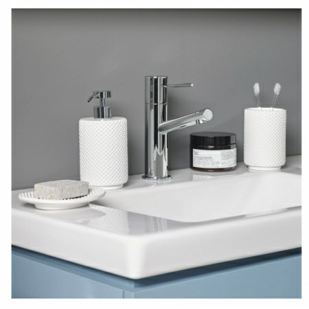 4 Дозатор для жидкого мыла Spirella Mero, белый фото 4