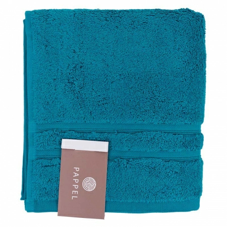 2 Полотенце махровое Pappel Cirrus/S 70x140см, цвет изумрудный фото 4