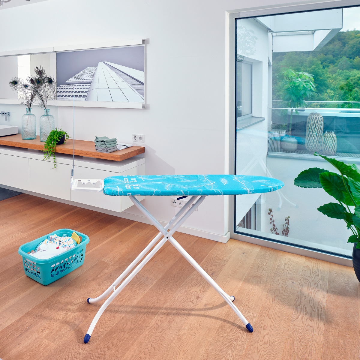Гладильная доска Leifheit AirBoard Compact M, без электроподключения фото 4