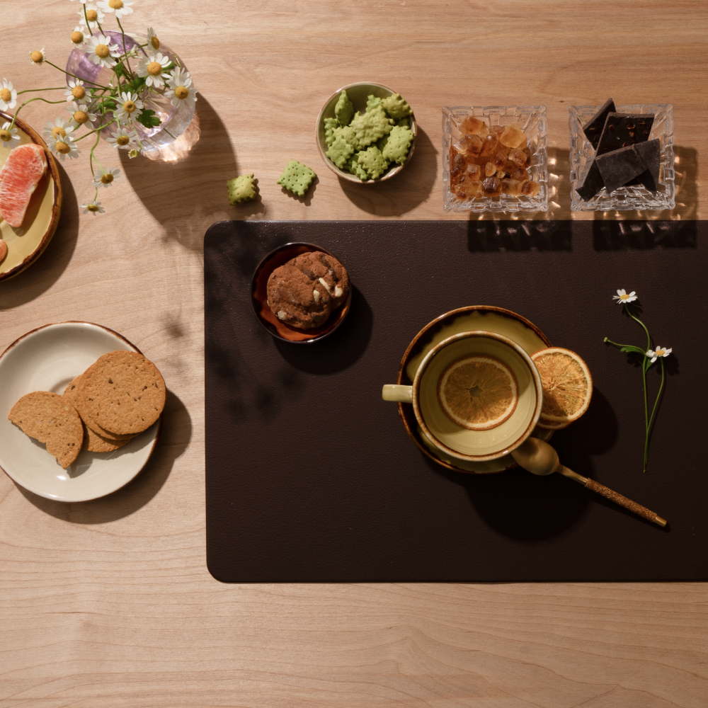 Салфетка сервировочная Zapel Eco Leather brown фото 5