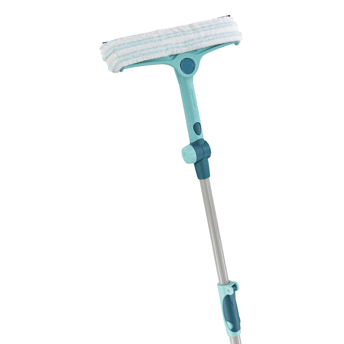Щетка Leifheit W&F Cleaner L для мытья окон с губкой и телескопической ручкой, 130-210см фото 3