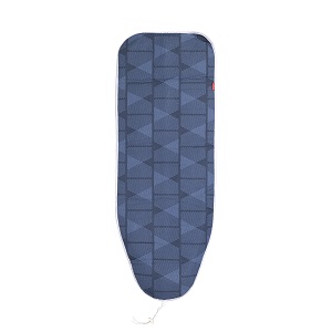Чехол для гладильной доски металлизированный Hausmann Cosmic 33/43 х 110/120см, синий